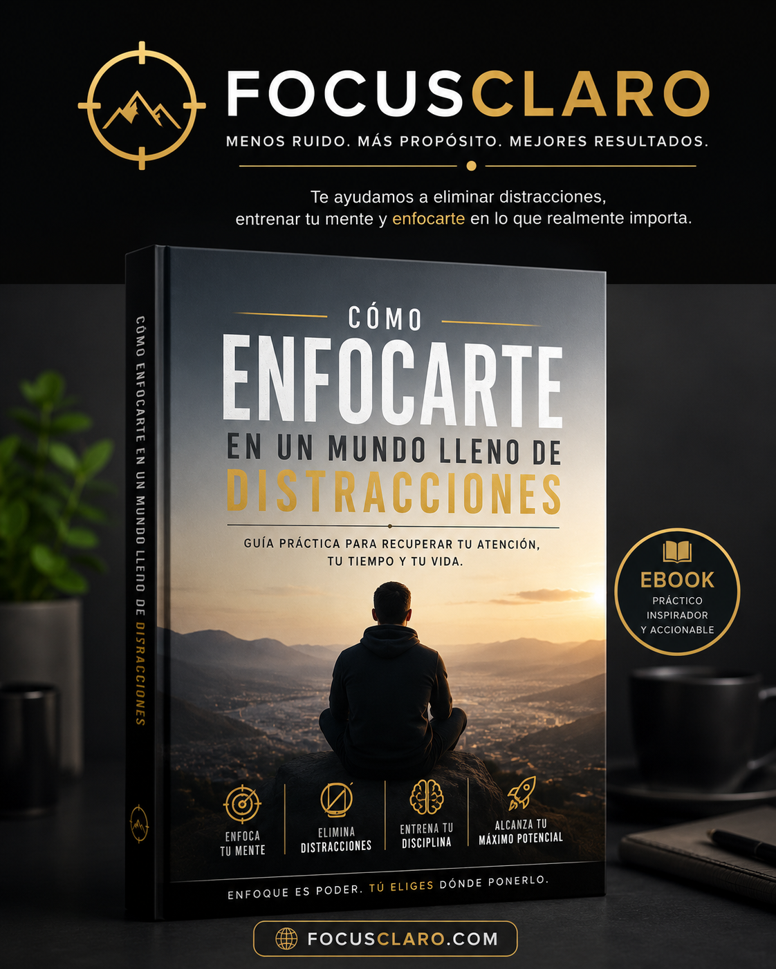 Cómo Enfocarte en un Mundo Lleno de Distracciones — Recupera Tu Atención y Multiplica Tu Productividad